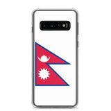 Coque Téléphone Drapeau du Népal - Pixelforma