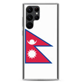 Coque Téléphone Drapeau du Népal - Pixelforma