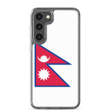 Coque Téléphone Drapeau du Népal - Pixelforma