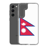 Coque Téléphone Drapeau du Népal - Pixelforma