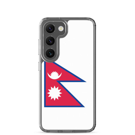 Coque Téléphone Drapeau du Népal - Pixelforma