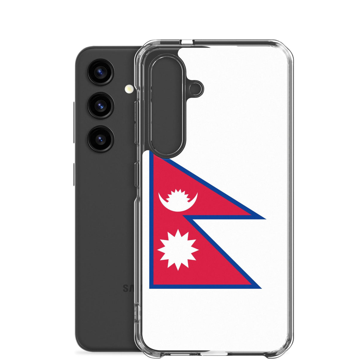 Coque Téléphone Drapeau du Népal - Pixelforma