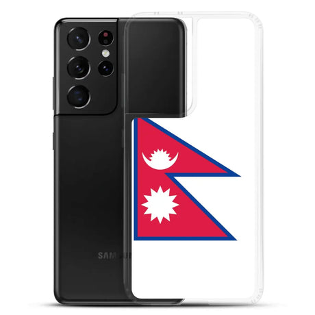 Coque Téléphone Drapeau du Népal - Pixelforma 