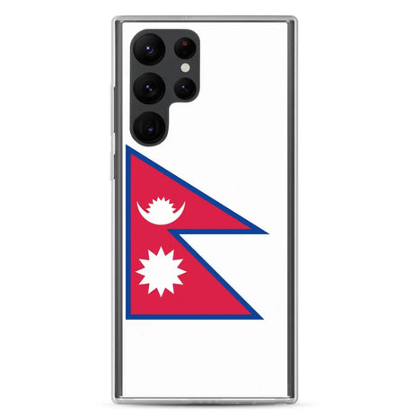 Coque Téléphone Drapeau du Népal - Pixelforma 