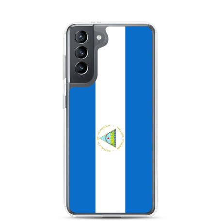 Coque Téléphone Drapeau du Nicaragua - Pixelforma