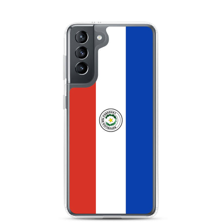 Coque Téléphone Drapeau du Paraguay - Pixelforma