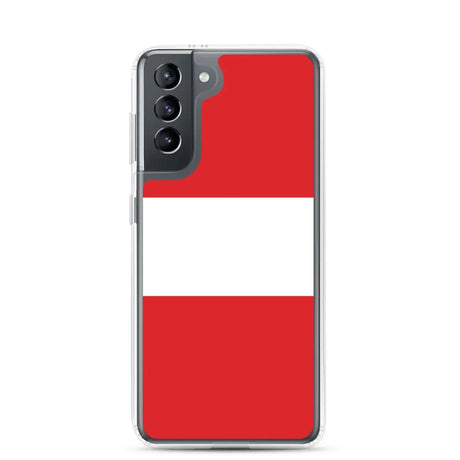 Coque téléphone drapeau du pérou - pixelforma