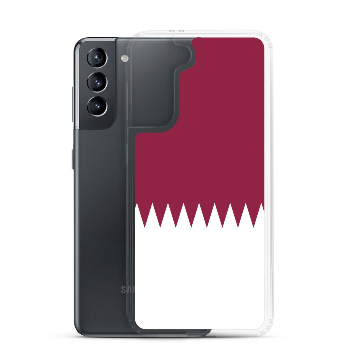 Coque Téléphone Drapeau du Qatar - Pixelforma