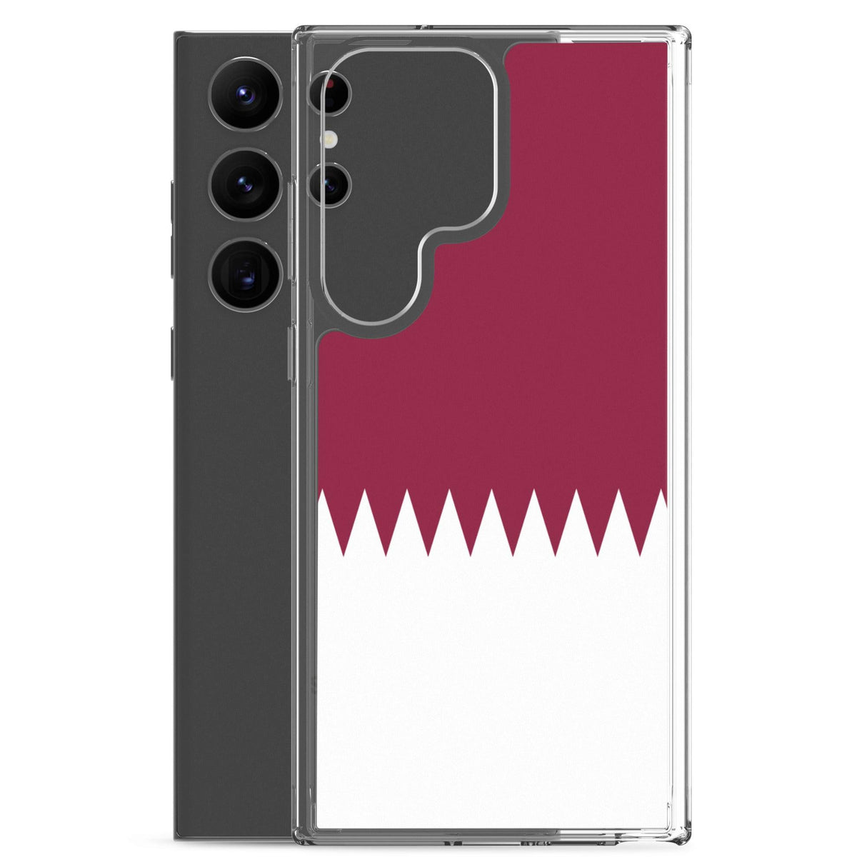 Coque Téléphone Drapeau du Qatar - Pixelforma