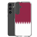 Coque Téléphone Drapeau du Qatar - Pixelforma