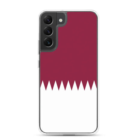 Coque téléphone drapeau du qatar - pixelforma