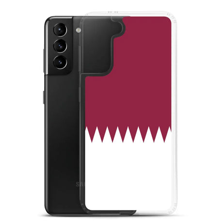 Coque téléphone drapeau du qatar - pixelforma
