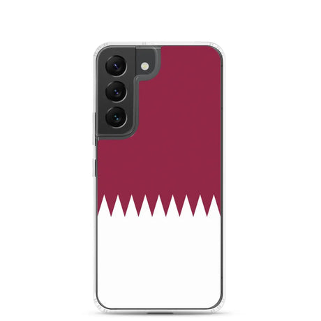 Coque téléphone drapeau du qatar - pixelforma