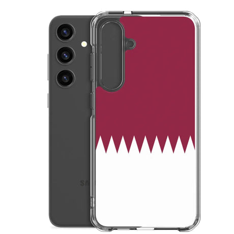 Coque téléphone drapeau du qatar - pixelforma