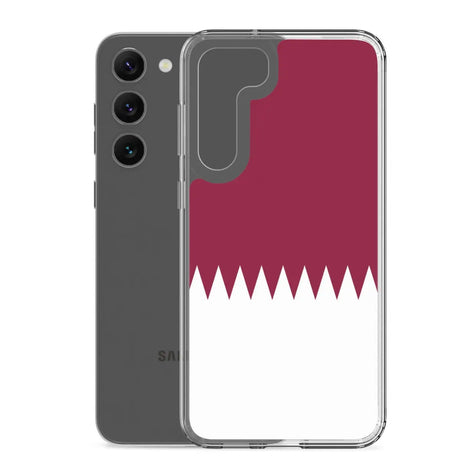 Coque téléphone drapeau du qatar - pixelforma