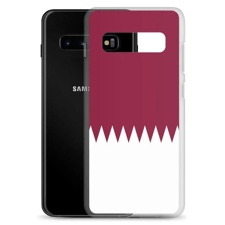Coque téléphone drapeau du qatar - pixelforma