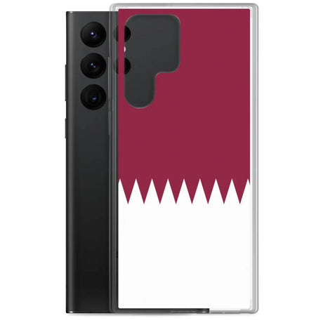 Coque téléphone drapeau du qatar - pixelforma