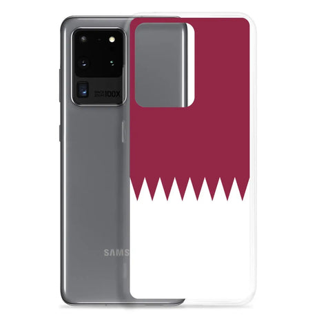 Coque téléphone drapeau du qatar - pixelforma