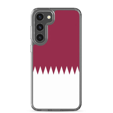 Coque téléphone drapeau du qatar - pixelforma