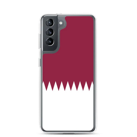 Coque téléphone drapeau du qatar - pixelforma