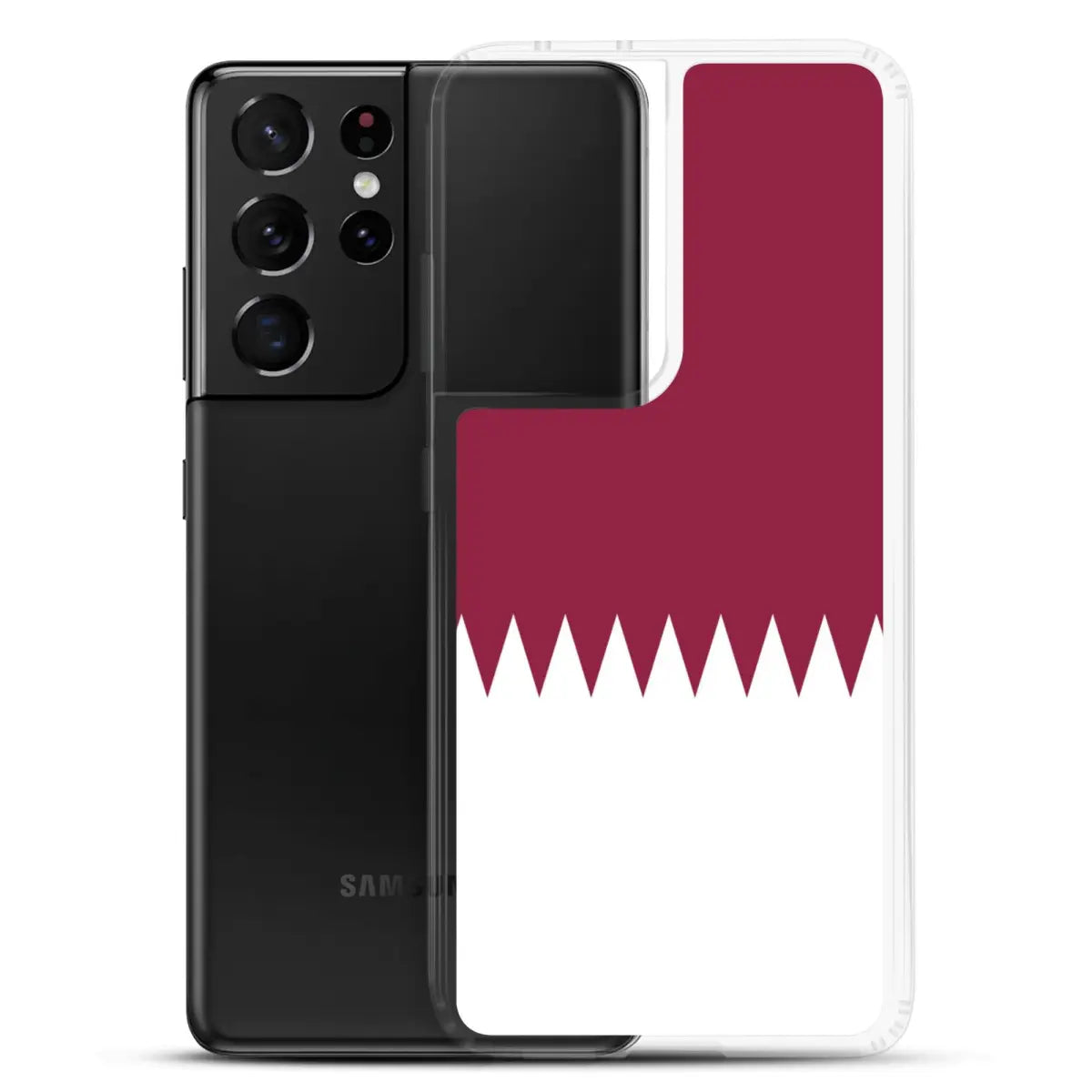 Coque Téléphone Drapeau du Qatar - Pixelforma 