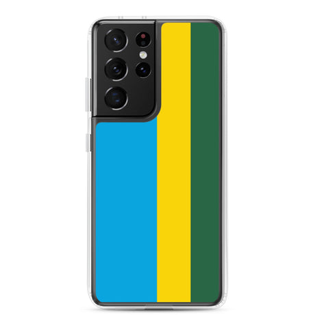 Coque Téléphone Drapeau du Rwanda - Pixelforma