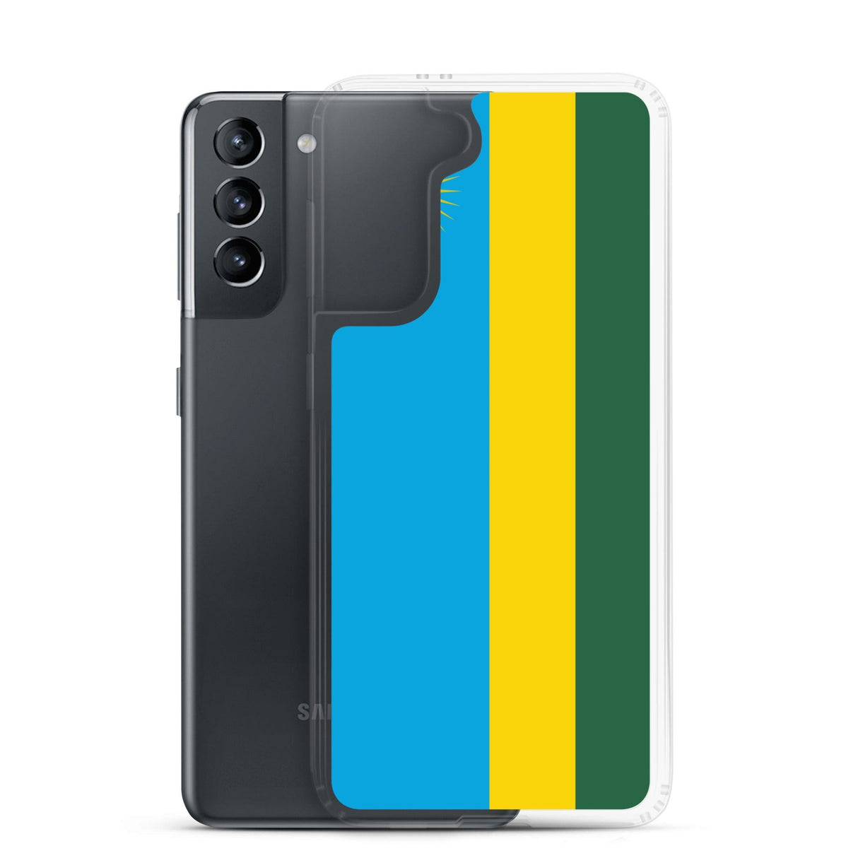 Coque Téléphone Drapeau du Rwanda - Pixelforma