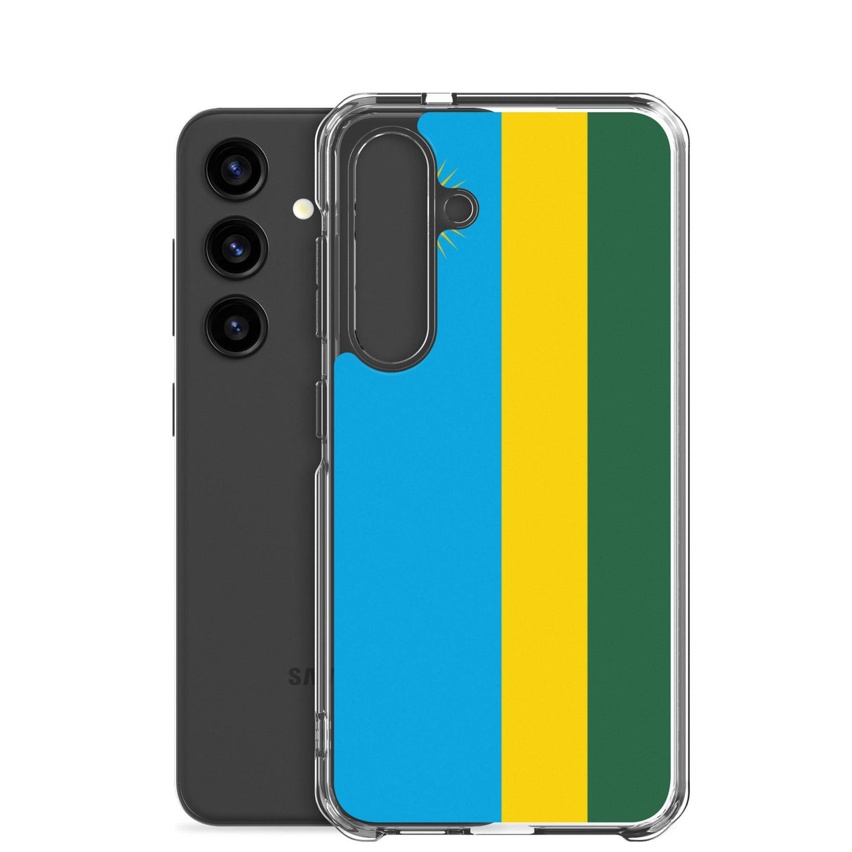 Coque Téléphone Drapeau du Rwanda - Pixelforma