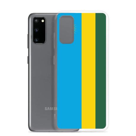 Coque téléphone drapeau du rwanda - pixelforma