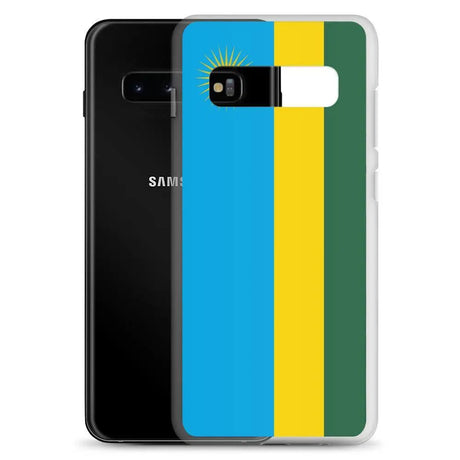 Coque téléphone drapeau du rwanda - pixelforma