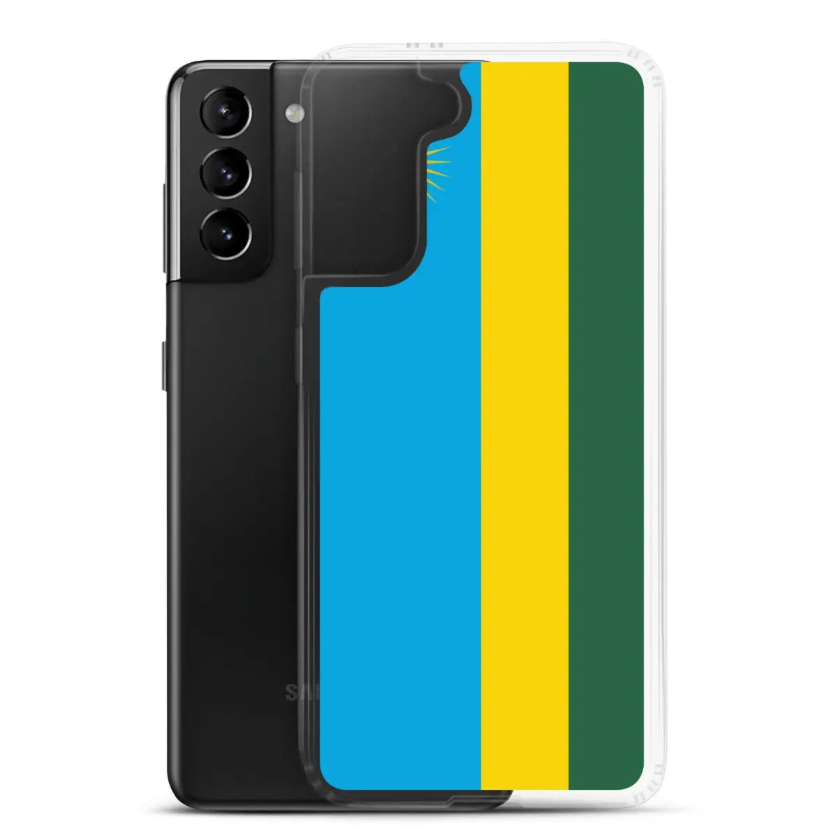Coque téléphone drapeau du rwanda - pixelforma