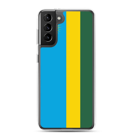 Coque téléphone drapeau du rwanda - pixelforma