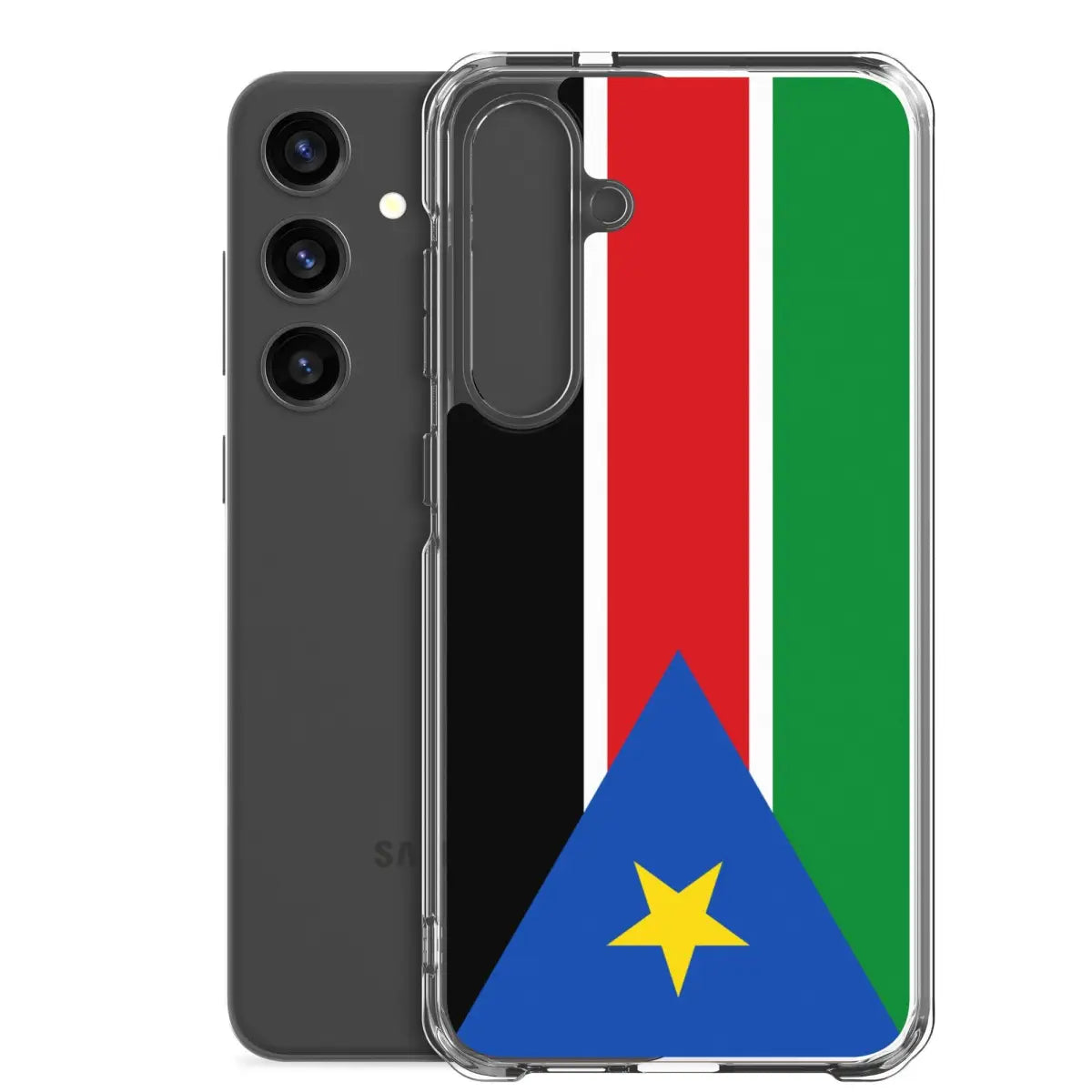 Coque téléphone drapeau du soudan du sud - pixelforma