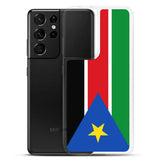 Coque téléphone drapeau du soudan du sud - pixelforma