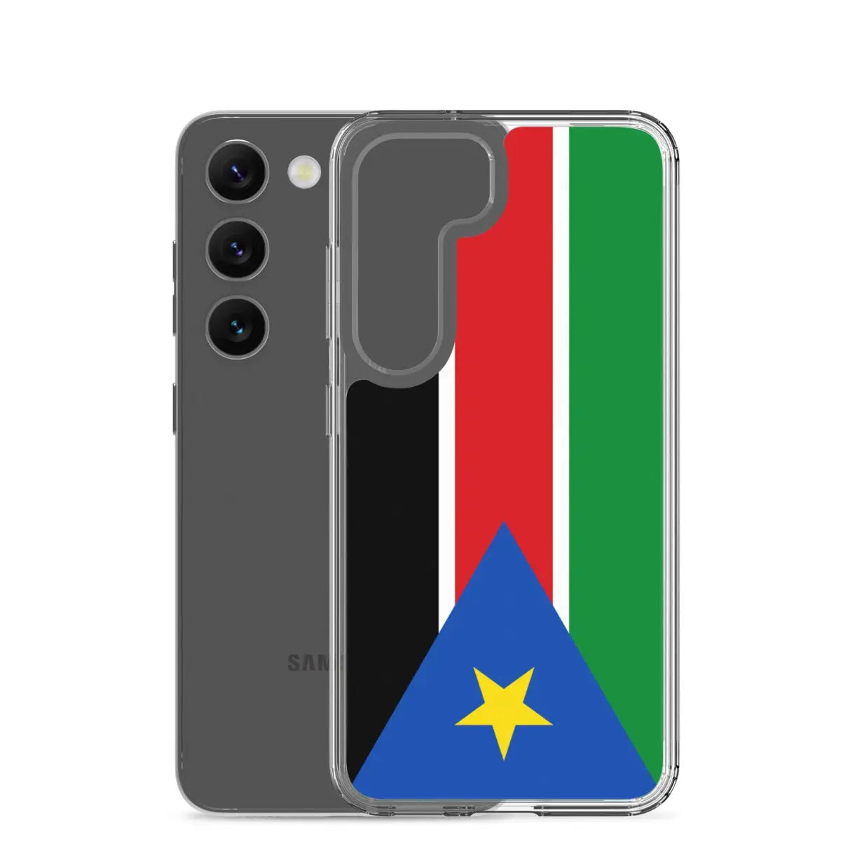 Coque téléphone drapeau du soudan du sud - pixelforma