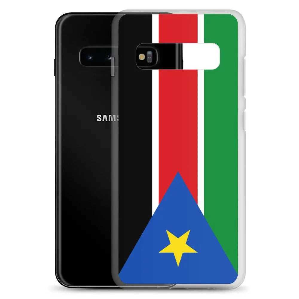 Coque téléphone drapeau du soudan du sud - pixelforma