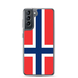 Coque Téléphone Drapeau du Svalbard et de Jan Mayen - Pixelforma 