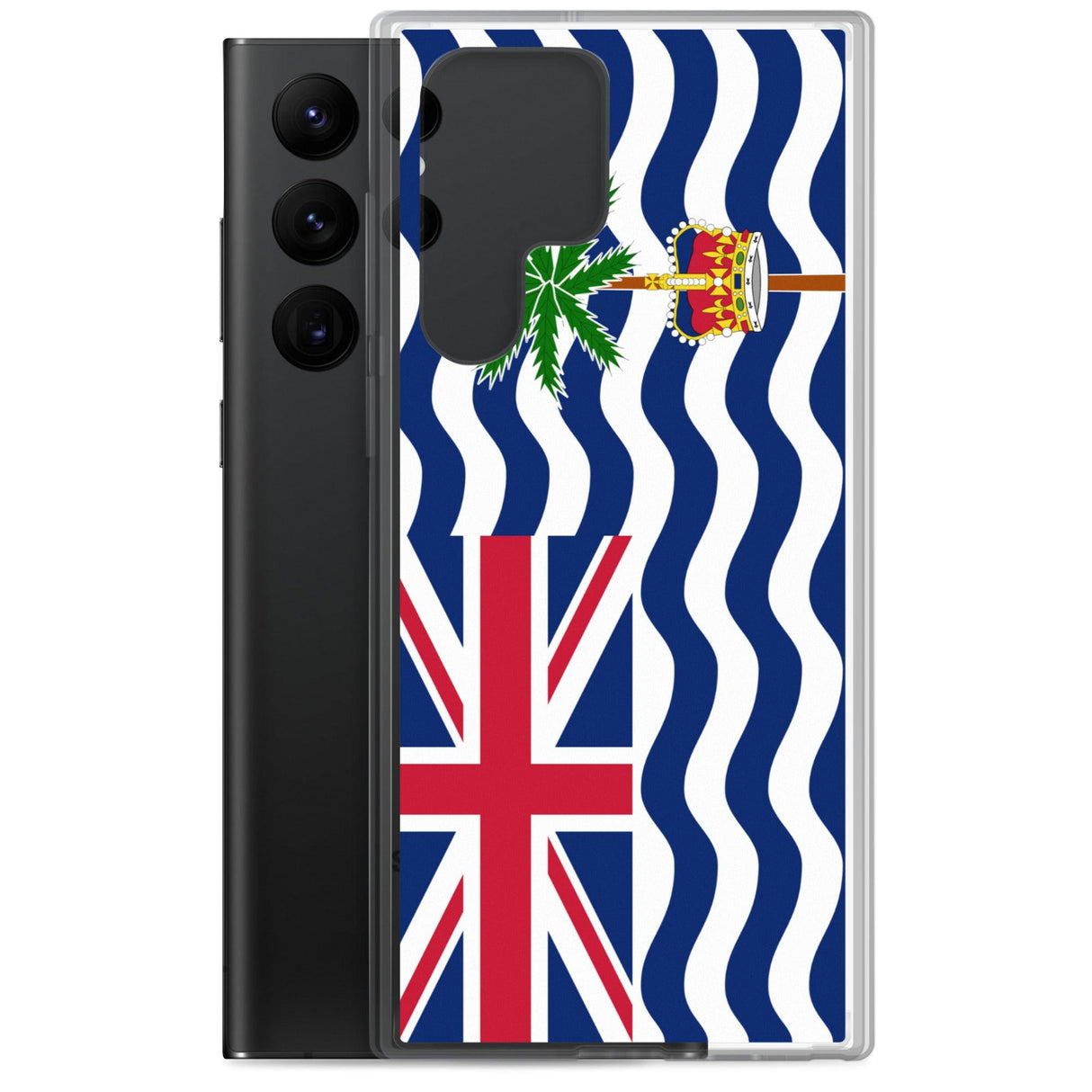 Coque Téléphone Drapeau du Territoire britannique de l'océan Indien - Pixelforma