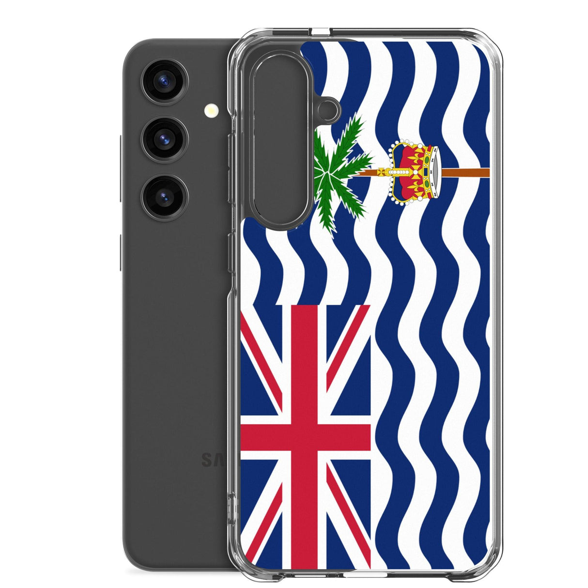 Coque Téléphone Drapeau du Territoire britannique de l'océan Indien - Pixelforma