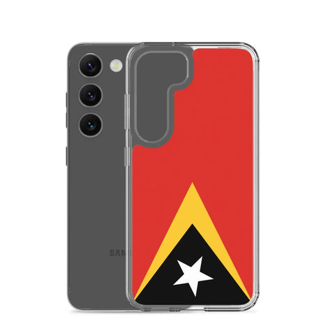 Coque téléphone drapeau du timor oriental - pixelforma