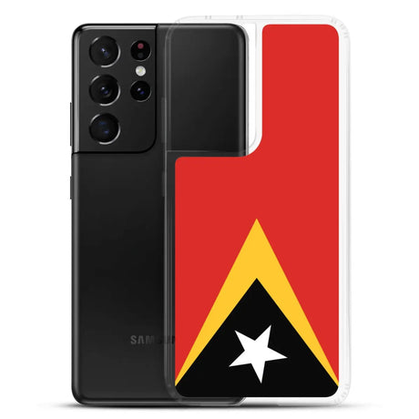 Coque téléphone drapeau du timor oriental - pixelforma