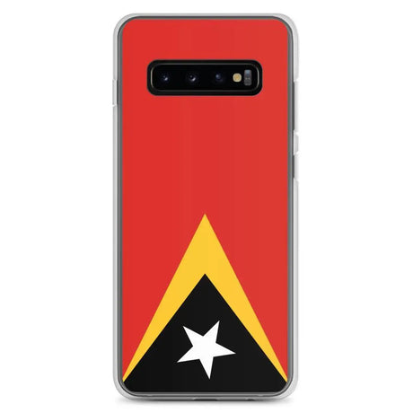 Coque téléphone drapeau du timor oriental - pixelforma