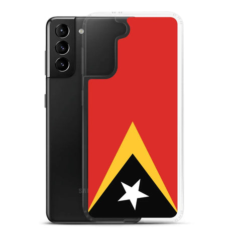 Coque téléphone drapeau du timor oriental - pixelforma