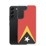 Coque Téléphone Drapeau du Timor oriental - Pixelforma