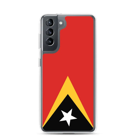 Coque téléphone drapeau du timor oriental - pixelforma