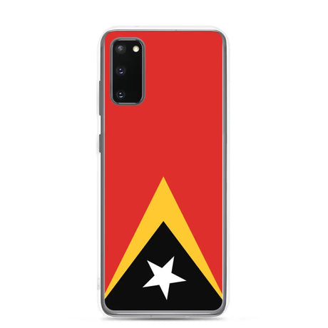 Coque téléphone drapeau du timor oriental - pixelforma