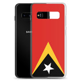 Coque Téléphone Drapeau du Timor oriental - Pixelforma