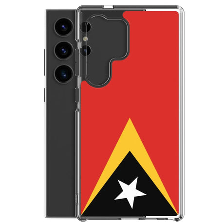 Coque téléphone drapeau du timor oriental - pixelforma
