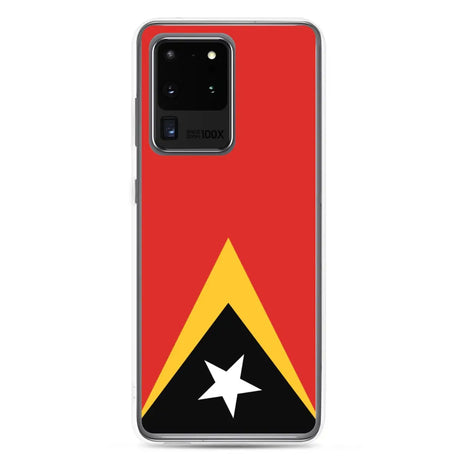 Coque téléphone drapeau du timor oriental - pixelforma