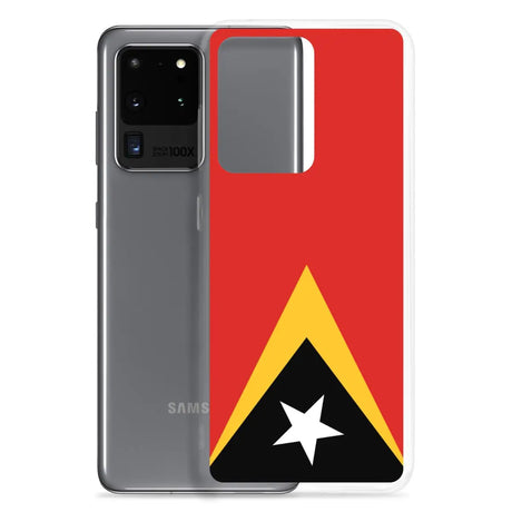 Coque téléphone drapeau du timor oriental - pixelforma